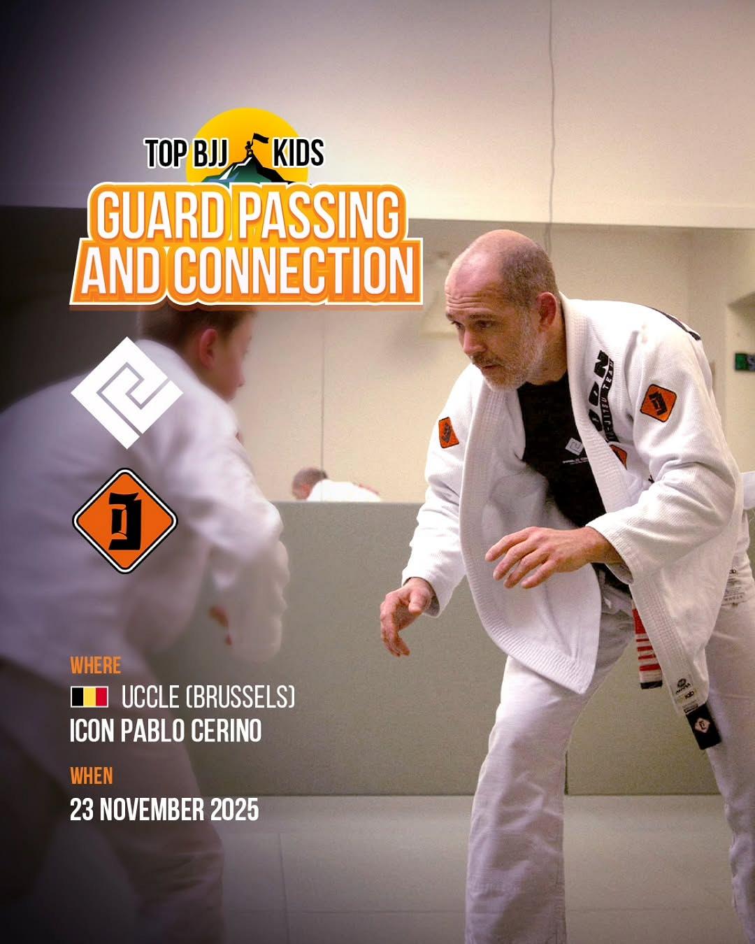 Event poster for GUARD PASSING AND CONNECTION