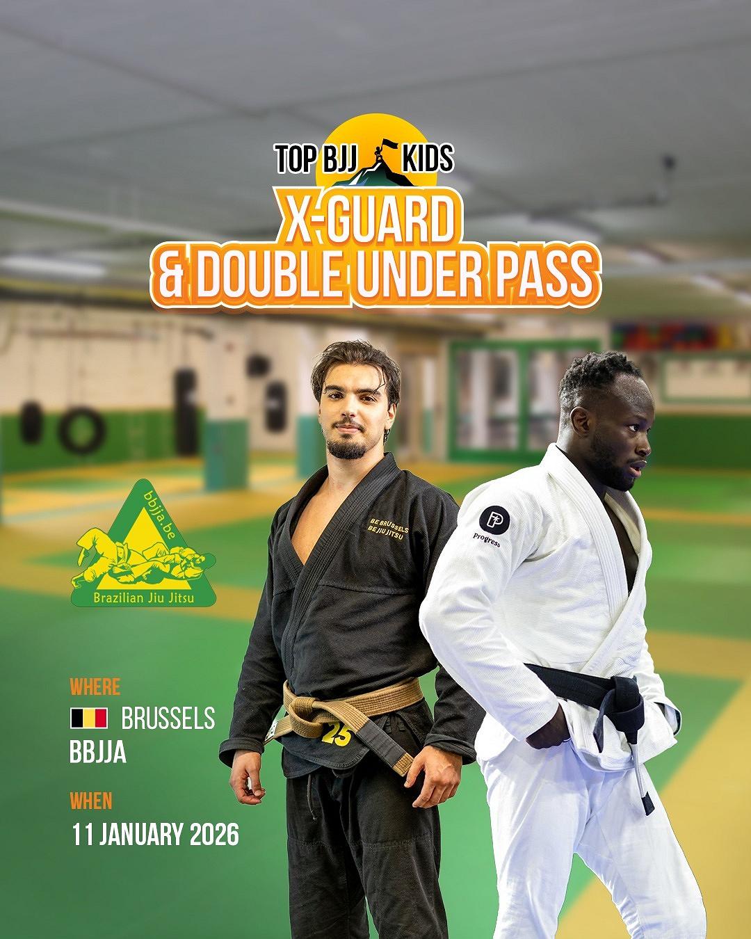 Event poster for X-GUARD & DOUBLE UNDER PASS