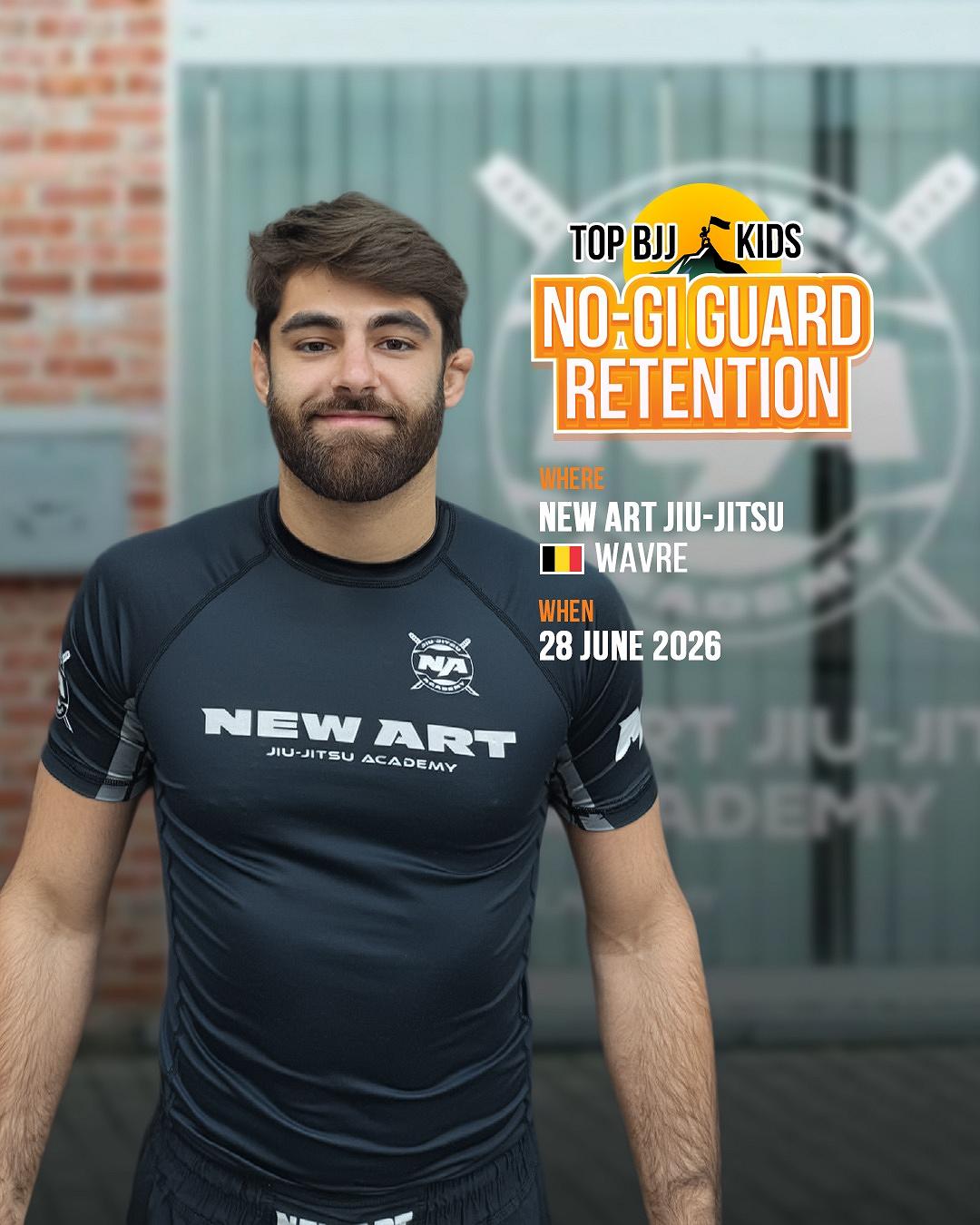Event poster for NO-GI GUARD RETENTION