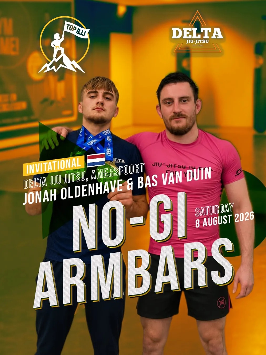 Session poster for NO-GI ARMBARS