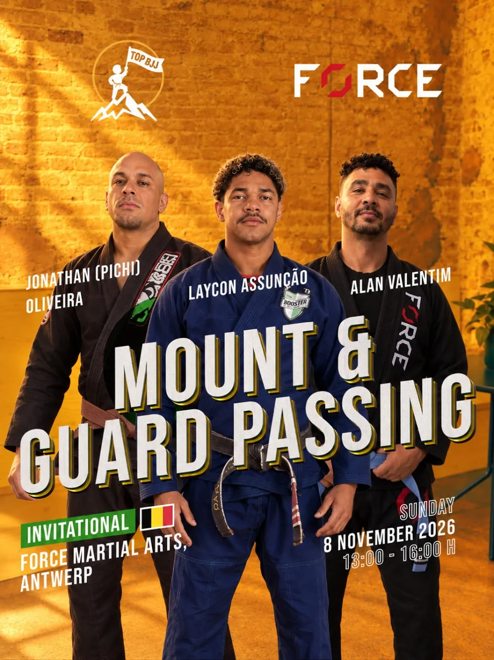 Session poster for MOUNT & GUARD PASSING