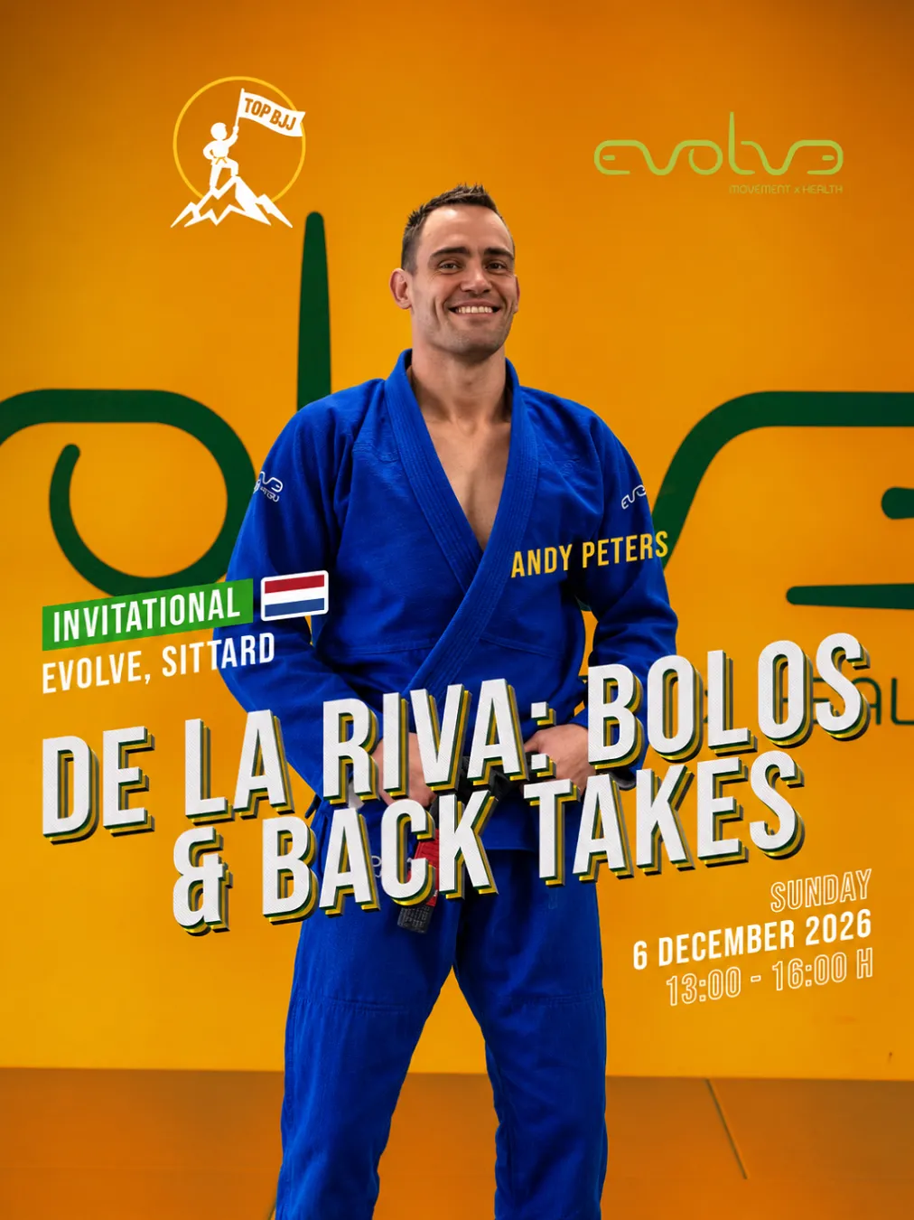 Poster van DE LA RIVA: BOLOS & BACK TAKES
