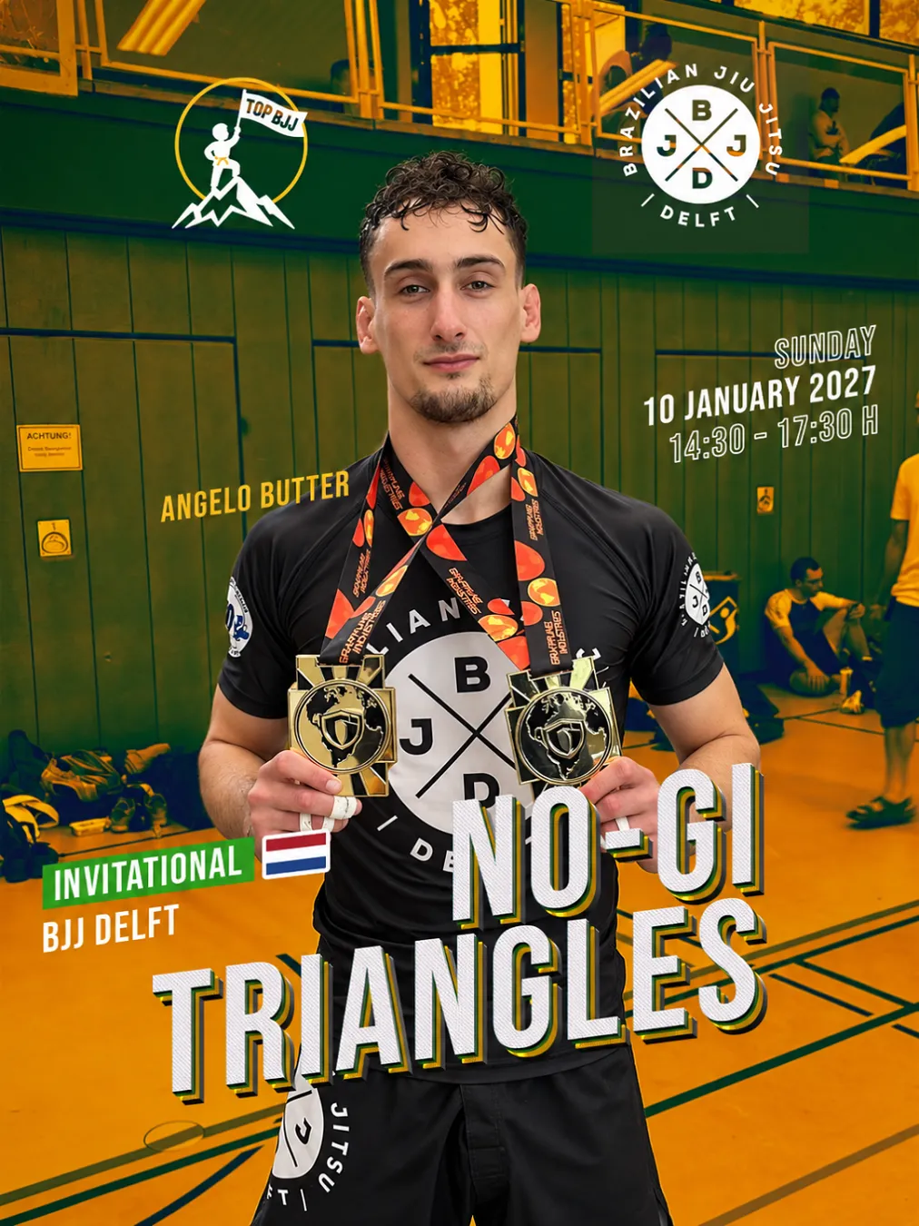 Poster van NO-GI TRIANGLES