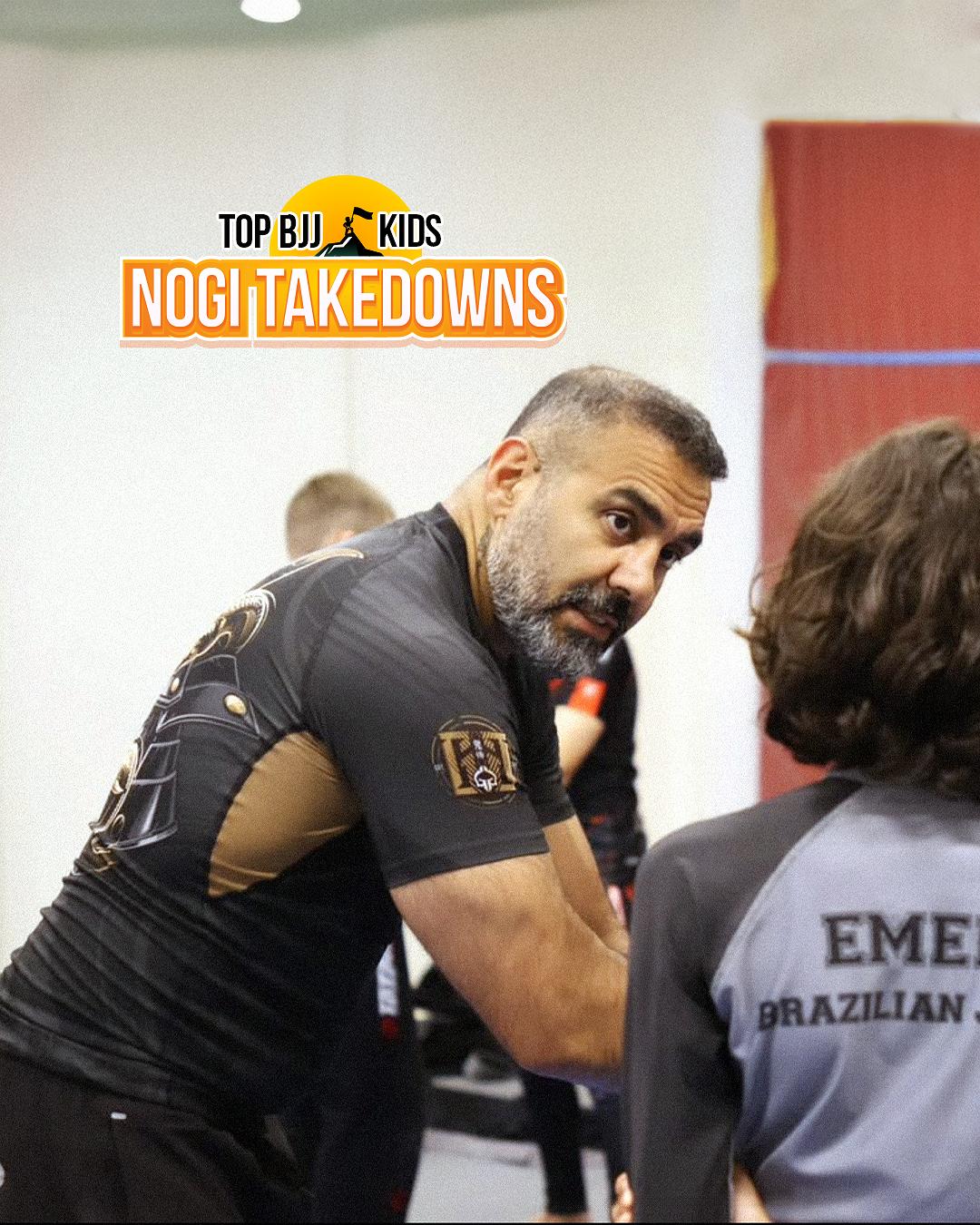Event poster for NO-GI TAKEDOWNS