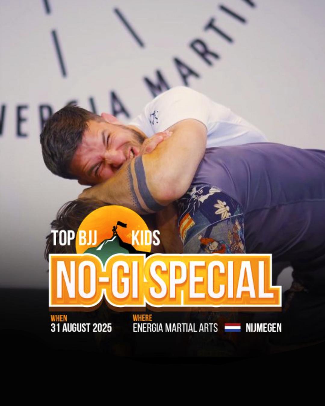 Event poster for NO-GI SPECIAL